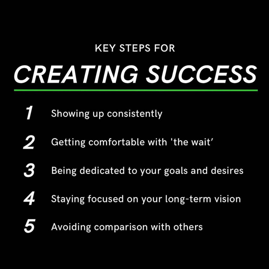 Top tips for being successful